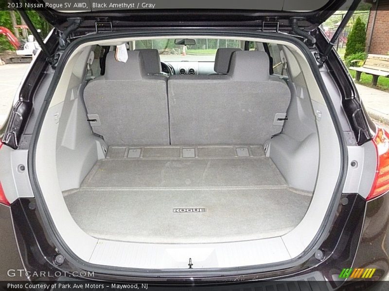 Black Amethyst / Gray 2013 Nissan Rogue SV AWD