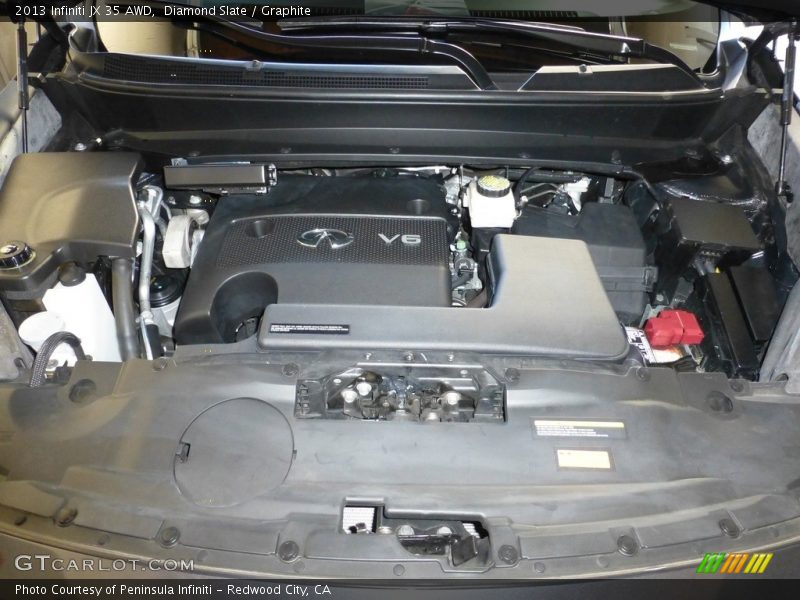 Diamond Slate / Graphite 2013 Infiniti JX 35 AWD