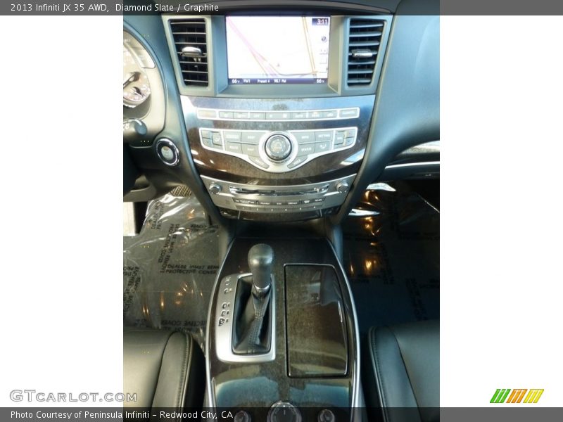 Diamond Slate / Graphite 2013 Infiniti JX 35 AWD