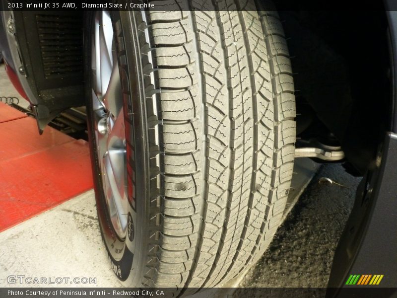 Diamond Slate / Graphite 2013 Infiniti JX 35 AWD