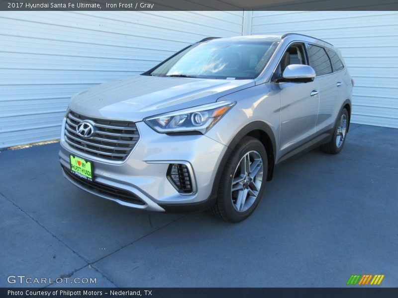 Iron Frost / Gray 2017 Hyundai Santa Fe Ultimate