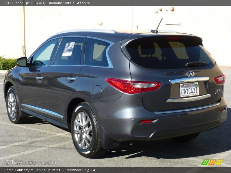 Diamond Slate / Graphite 2013 Infiniti JX 35 AWD