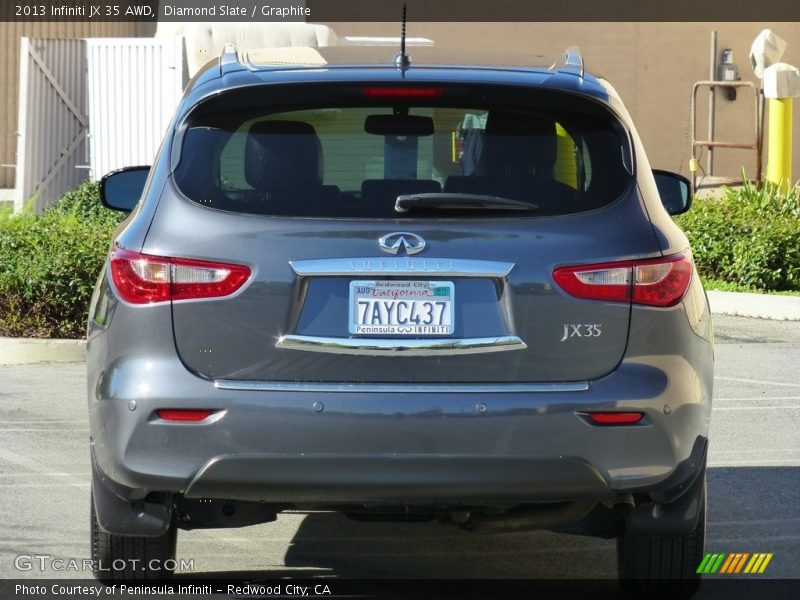 Diamond Slate / Graphite 2013 Infiniti JX 35 AWD