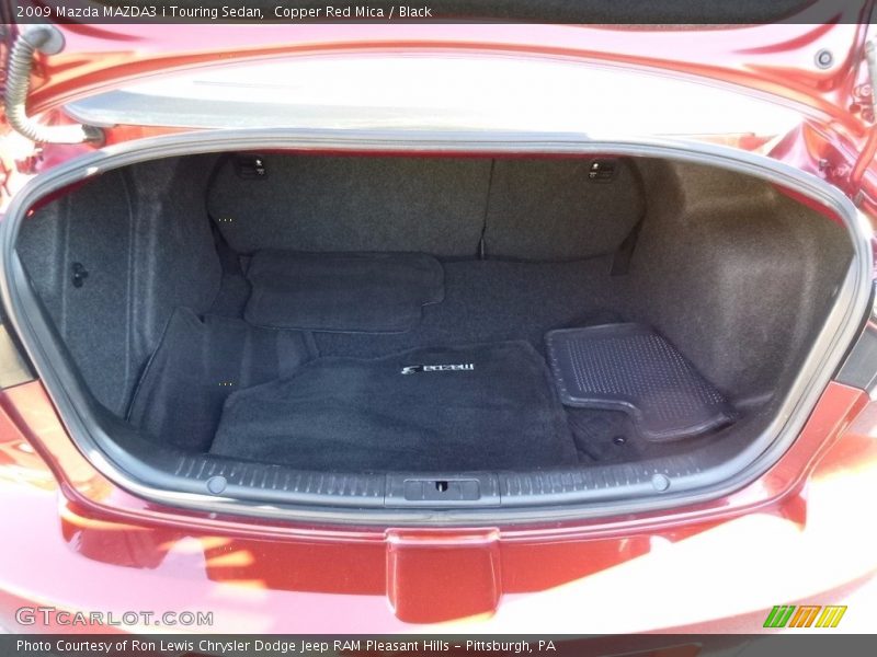 Copper Red Mica / Black 2009 Mazda MAZDA3 i Touring Sedan