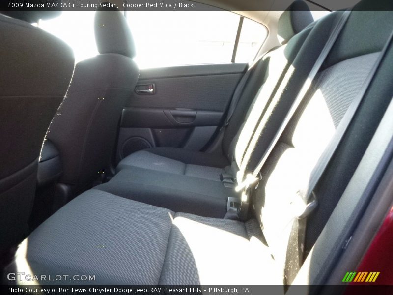 Copper Red Mica / Black 2009 Mazda MAZDA3 i Touring Sedan