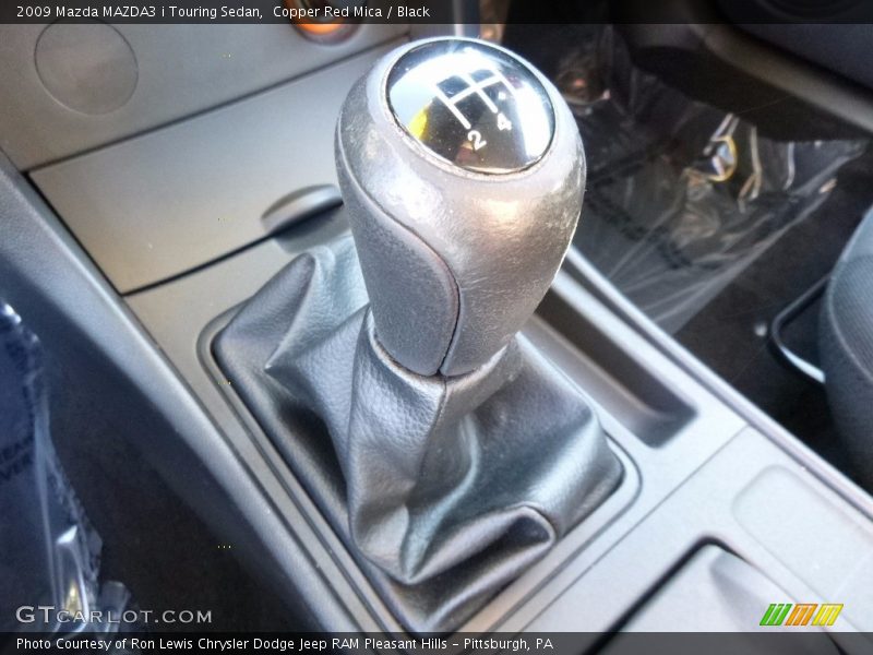 Copper Red Mica / Black 2009 Mazda MAZDA3 i Touring Sedan