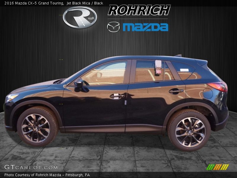 Jet Black Mica / Black 2016 Mazda CX-5 Grand Touring