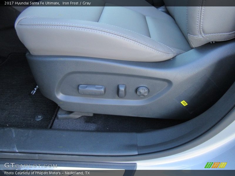 Iron Frost / Gray 2017 Hyundai Santa Fe Ultimate