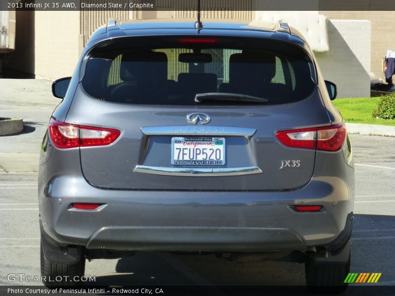 Diamond Slate / Graphite 2013 Infiniti JX 35 AWD