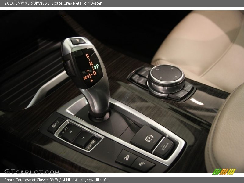 Space Grey Metallic / Oyster 2016 BMW X3 xDrive35i