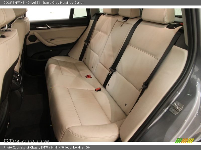 Space Grey Metallic / Oyster 2016 BMW X3 xDrive35i