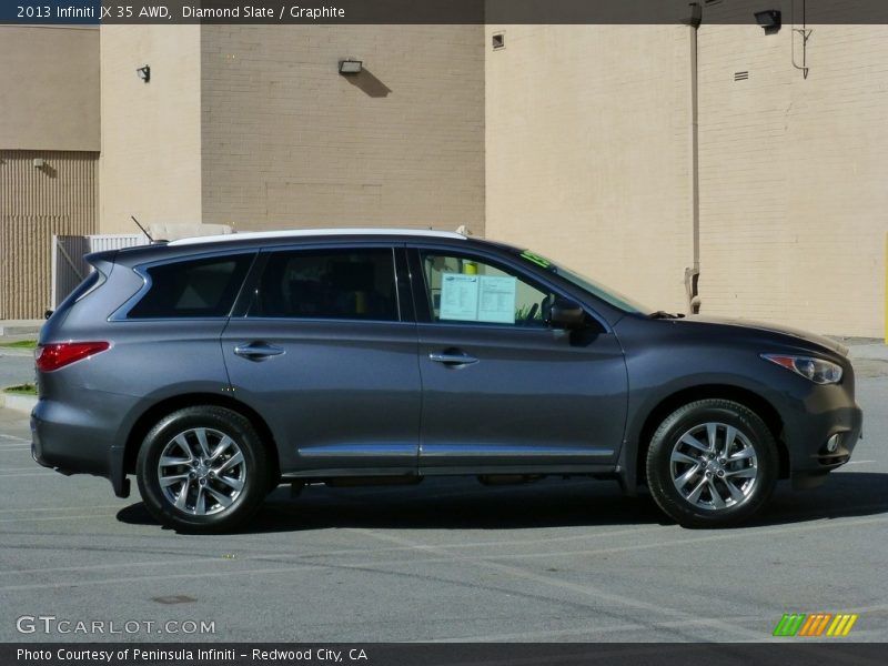 Diamond Slate / Graphite 2013 Infiniti JX 35 AWD