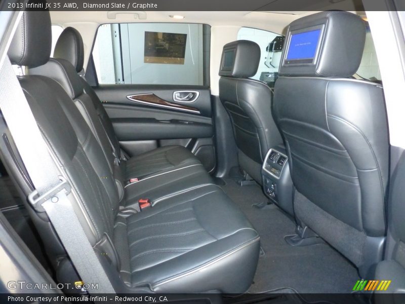 Diamond Slate / Graphite 2013 Infiniti JX 35 AWD