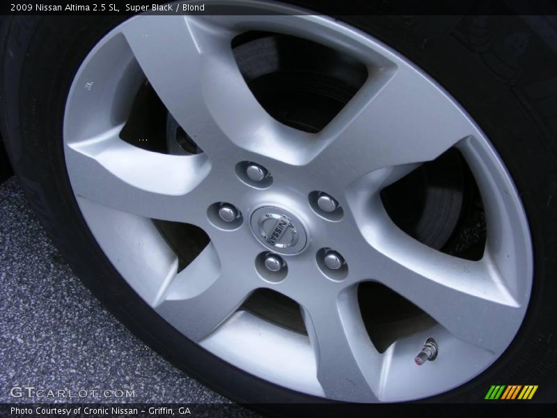 Super Black / Blond 2009 Nissan Altima 2.5 SL