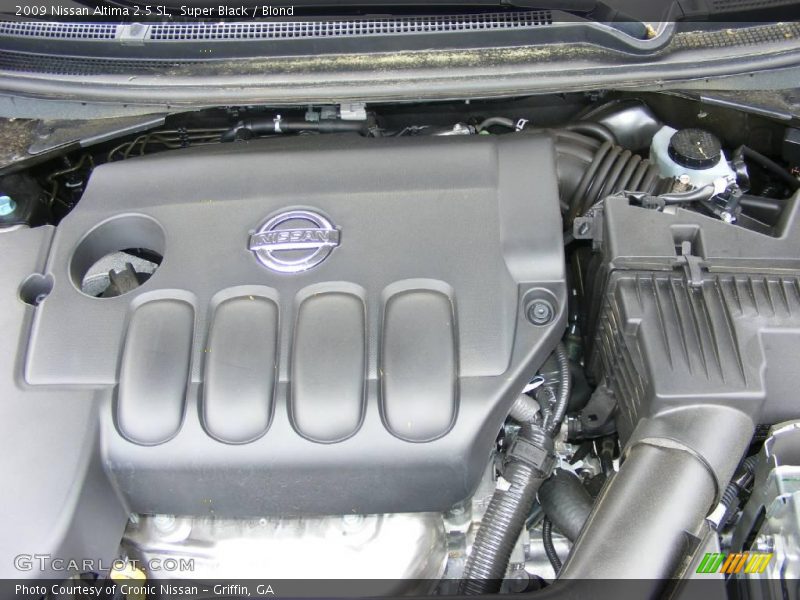 Super Black / Blond 2009 Nissan Altima 2.5 SL
