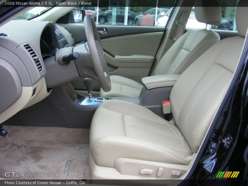 Super Black / Blond 2009 Nissan Altima 2.5 SL