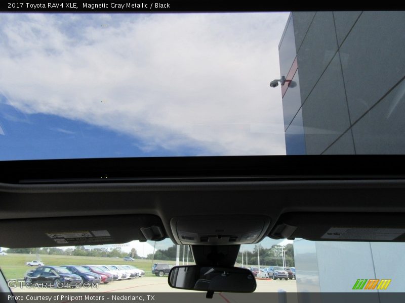 Magnetic Gray Metallic / Black 2017 Toyota RAV4 XLE