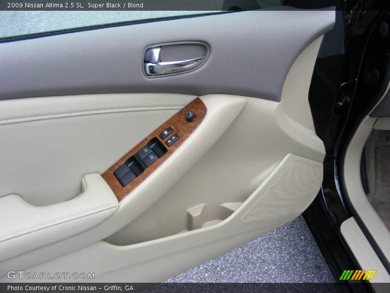 Super Black / Blond 2009 Nissan Altima 2.5 SL