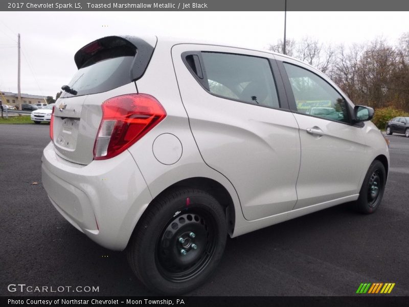 Toasted Marshmallow Metallic / Jet Black 2017 Chevrolet Spark LS