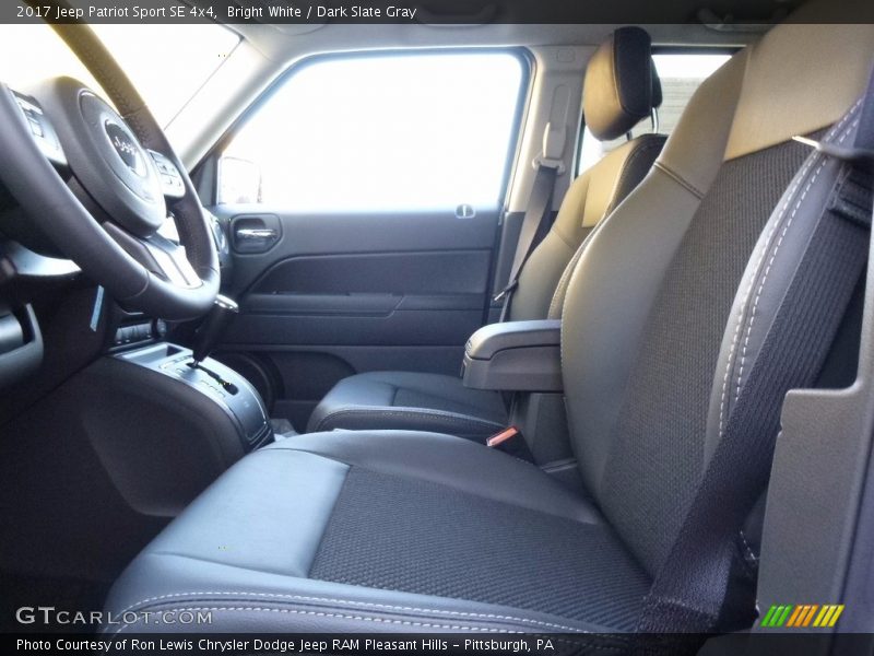 Bright White / Dark Slate Gray 2017 Jeep Patriot Sport SE 4x4