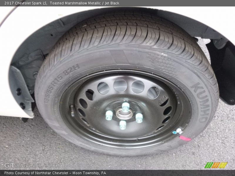Toasted Marshmallow Metallic / Jet Black 2017 Chevrolet Spark LS