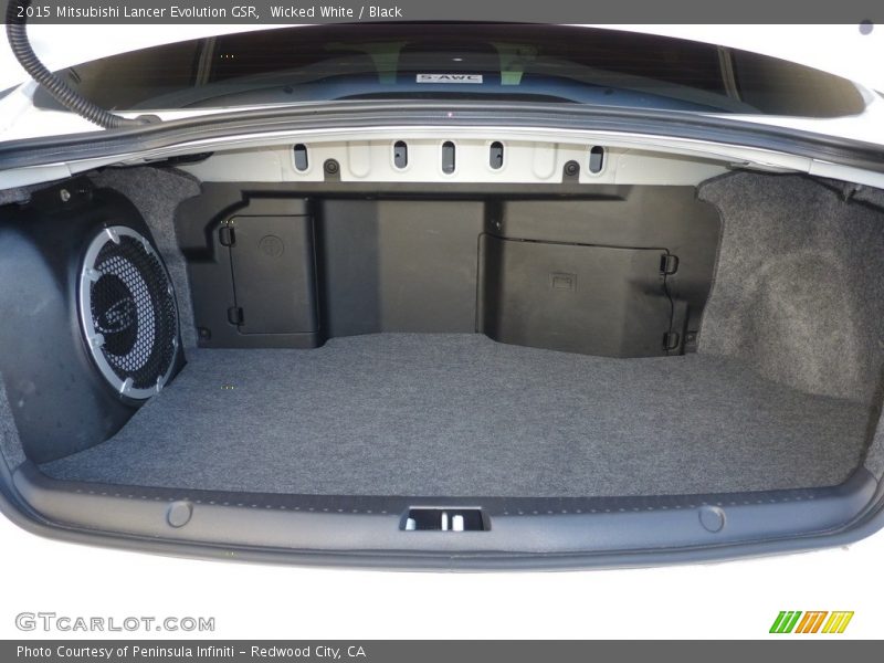  2015 Lancer Evolution GSR Trunk
