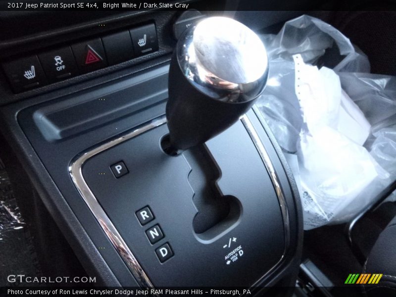 Bright White / Dark Slate Gray 2017 Jeep Patriot Sport SE 4x4