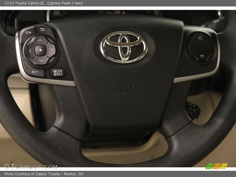 Cypress Pearl / Ivory 2014 Toyota Camry LE
