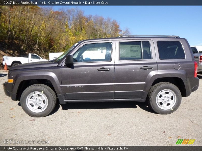 Granite Crystal Metallic / Dark Slate Gray 2017 Jeep Patriot Sport 4x4