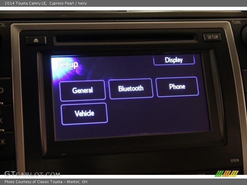 Cypress Pearl / Ivory 2014 Toyota Camry LE