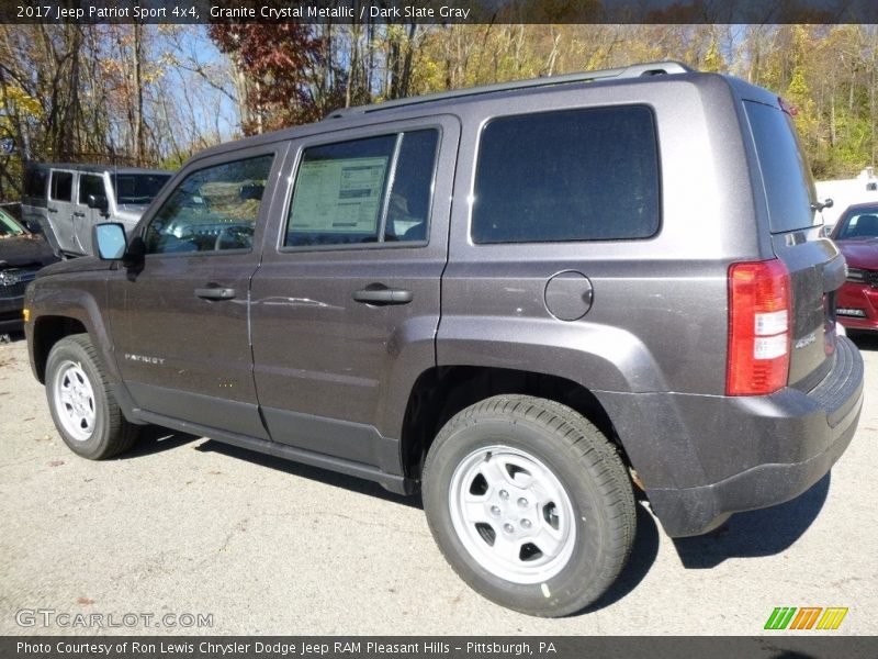 Granite Crystal Metallic / Dark Slate Gray 2017 Jeep Patriot Sport 4x4