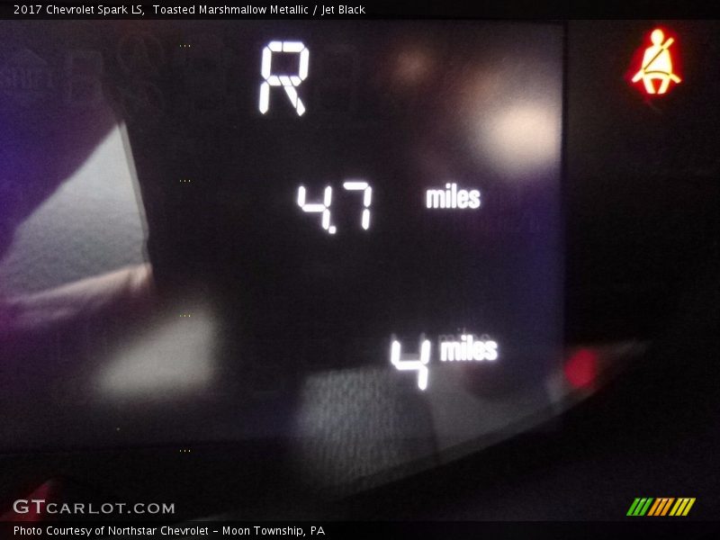 Toasted Marshmallow Metallic / Jet Black 2017 Chevrolet Spark LS