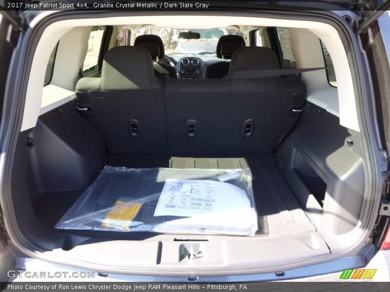 Granite Crystal Metallic / Dark Slate Gray 2017 Jeep Patriot Sport 4x4