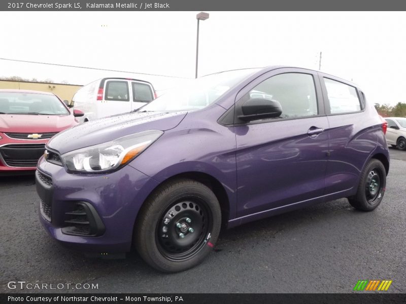 Kalamata Metallic / Jet Black 2017 Chevrolet Spark LS
