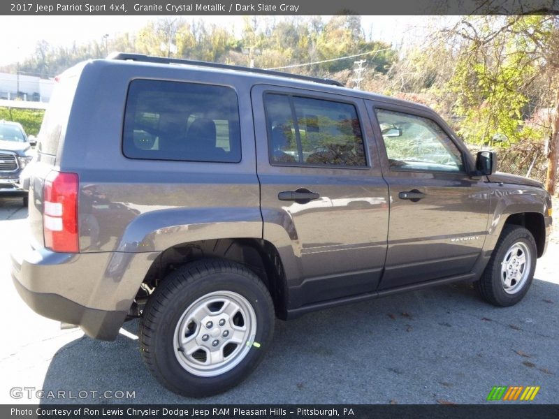 Granite Crystal Metallic / Dark Slate Gray 2017 Jeep Patriot Sport 4x4