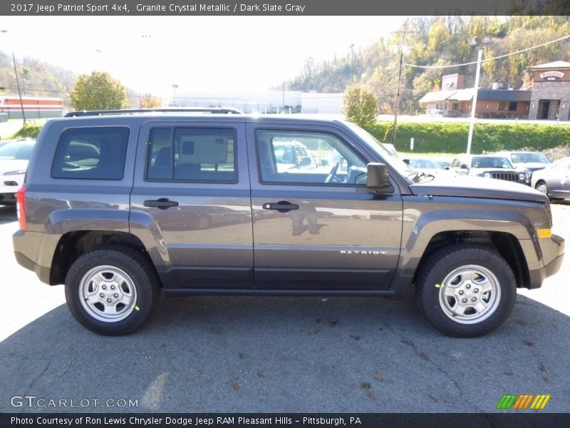 Granite Crystal Metallic / Dark Slate Gray 2017 Jeep Patriot Sport 4x4