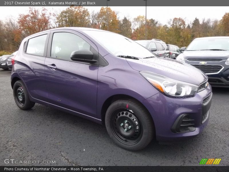 Kalamata Metallic / Jet Black 2017 Chevrolet Spark LS