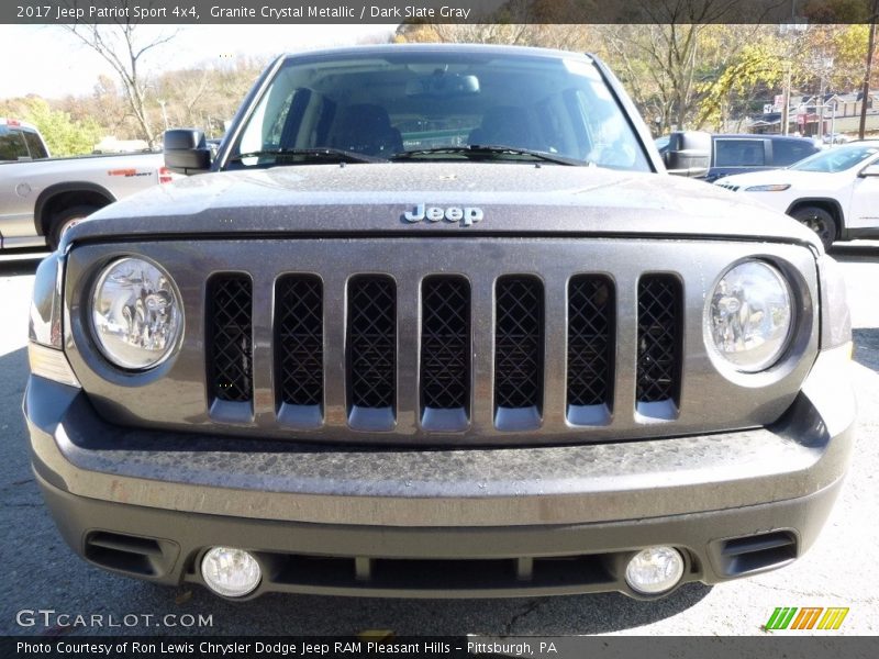 Granite Crystal Metallic / Dark Slate Gray 2017 Jeep Patriot Sport 4x4