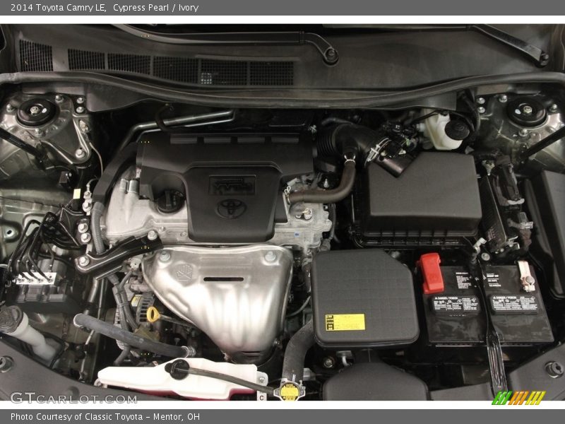 Cypress Pearl / Ivory 2014 Toyota Camry LE