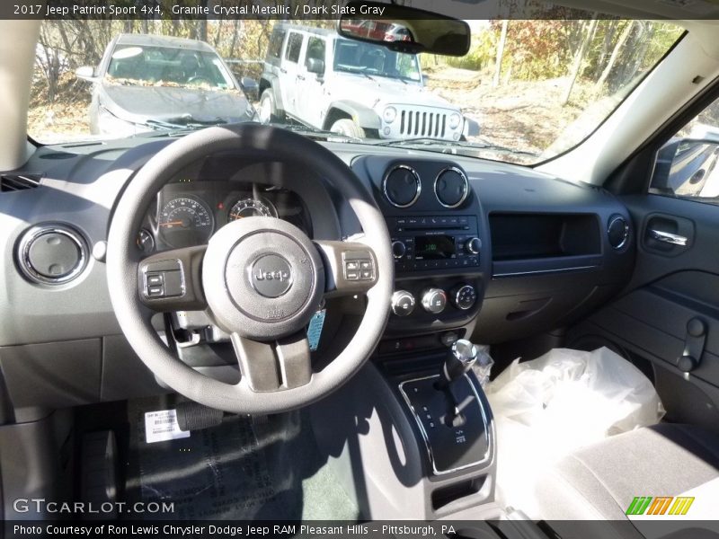 Granite Crystal Metallic / Dark Slate Gray 2017 Jeep Patriot Sport 4x4