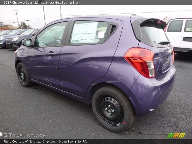 Kalamata Metallic / Jet Black 2017 Chevrolet Spark LS