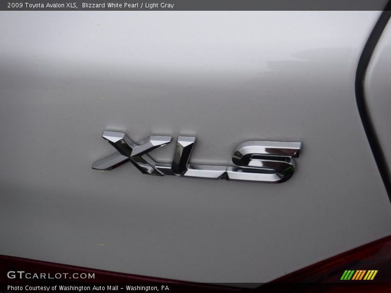 Blizzard White Pearl / Light Gray 2009 Toyota Avalon XLS