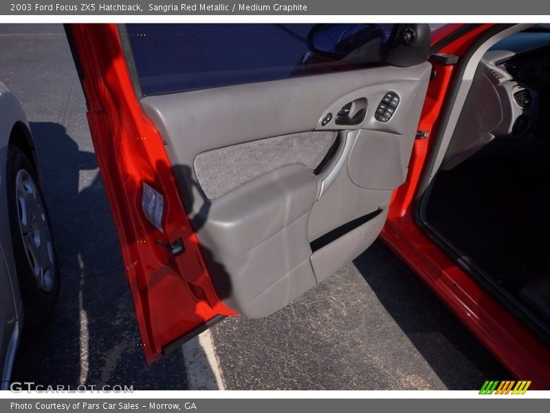 Sangria Red Metallic / Medium Graphite 2003 Ford Focus ZX5 Hatchback