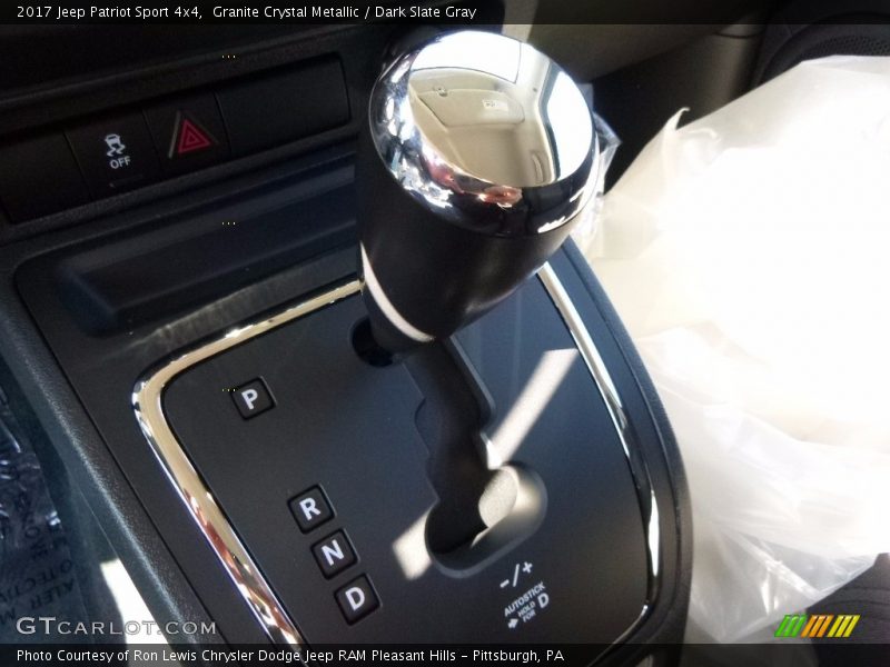 Granite Crystal Metallic / Dark Slate Gray 2017 Jeep Patriot Sport 4x4