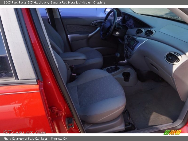 Sangria Red Metallic / Medium Graphite 2003 Ford Focus ZX5 Hatchback