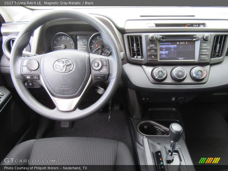 Dashboard of 2017 RAV4 LE