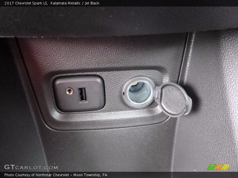 Kalamata Metallic / Jet Black 2017 Chevrolet Spark LS