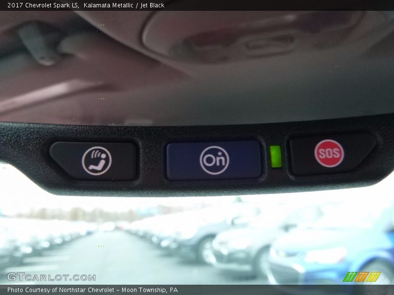 Kalamata Metallic / Jet Black 2017 Chevrolet Spark LS