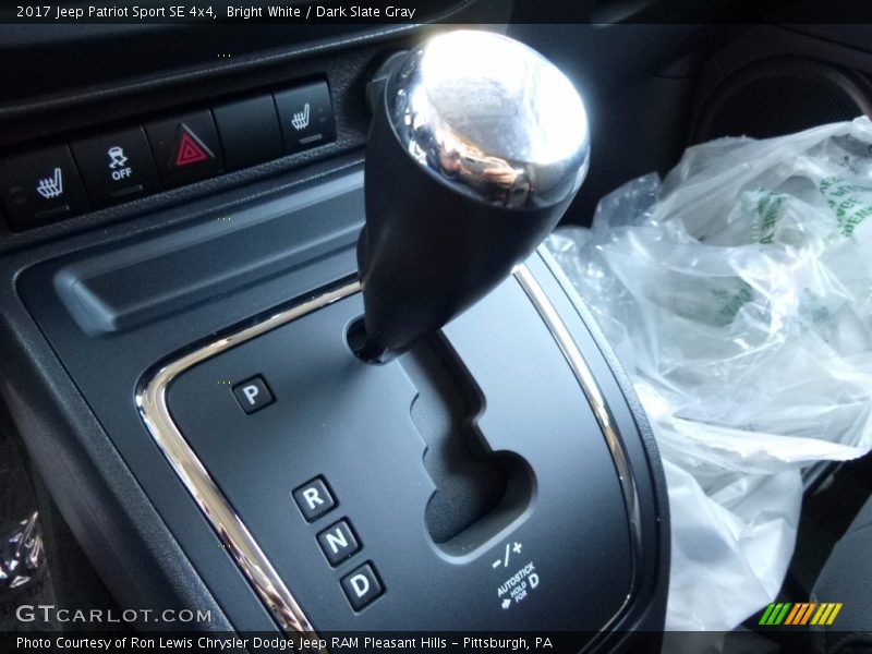 Bright White / Dark Slate Gray 2017 Jeep Patriot Sport SE 4x4