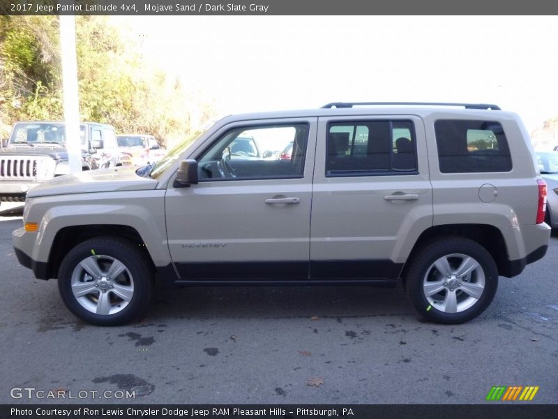 Mojave Sand / Dark Slate Gray 2017 Jeep Patriot Latitude 4x4